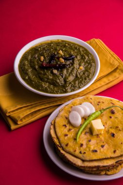 makki di roti ve sarso ka saag, ünlü Kuzey Hint yemekleri