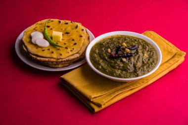 makki di roti ve sarso ka saag, ünlü Kuzey Hint yemekleri