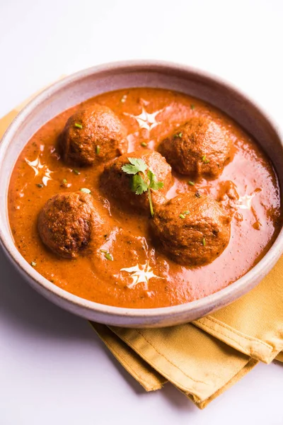 Frisch Gekochtes Würziges Kartoffelcurry Der Pfanne Oder Scharfer Dum Aloo — Stockfoto