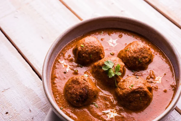 Frisch Gekochtes Würziges Kartoffelcurry Der Pfanne Oder Scharfer Dum Aloo — Stockfoto