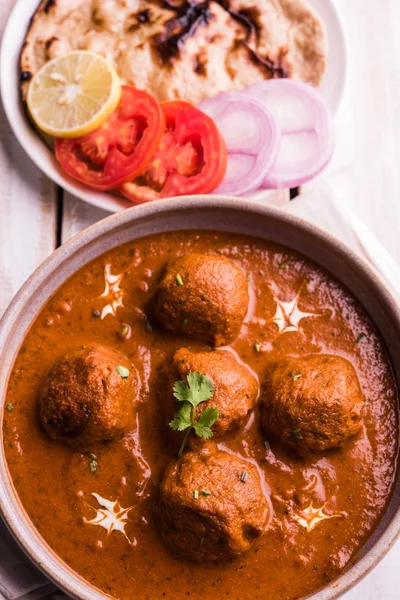 Curry Batata Picante Recém Cozido Frigideira Dum Aloo Quente Picante — Fotografia de Stock