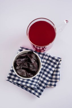 Kokum Sharbat - (soğuk içecek) Kokum meyve veya Garcinia indica yapılmış bir tatlı ve keskin içecektir