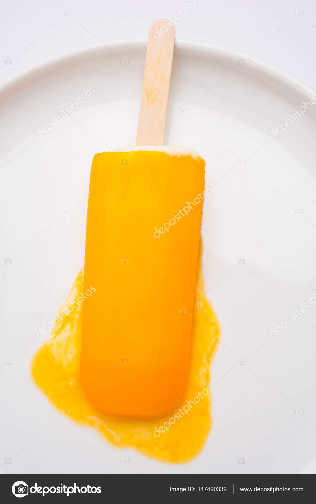 Mango Ice Candy Or Mango Ice Bar Or Kulfi Made Up Of Sweet And Tasty Alphonso Or Hapus Mangos Stock Photo Image By C Stockimagefactory Com