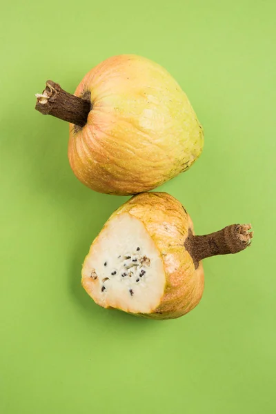 rare fruit from India names upon Lord Rama called Ramphal or Ram Phal or Ramfal or Ram fal also called as Annona reticulate or Soursop in english