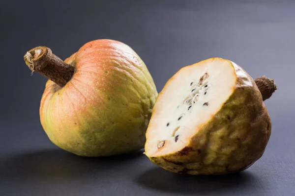 rare fruit from India names upon Lord Rama called Ramphal or Ram Phal or Ramfal or Ram fal also called as Annona reticulate or Soursop in english