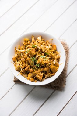 Kathal kı fanas chi bhaji veya phanas ki sabzi Sukhi Sabzi veya nefesi sebze tarifi