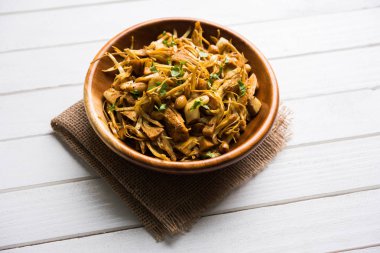 Kathal kı fanas chi bhaji veya phanas ki sabzi Sukhi Sabzi veya nefesi sebze tarifi
