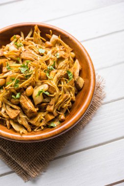 Kathal kı fanas chi bhaji veya phanas ki sabzi Sukhi Sabzi veya nefesi sebze tarifi