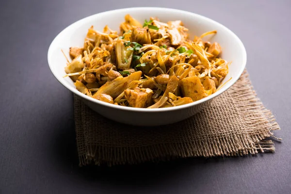 Kathal kı fanas chi bhaji veya phanas ki sabzi Sukhi Sabzi veya nefesi sebze tarifi