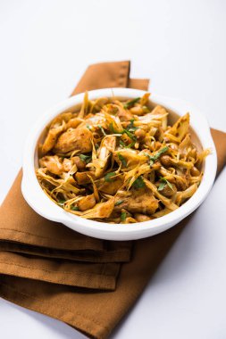 Kathal kı fanas chi bhaji veya phanas ki sabzi Sukhi Sabzi veya nefesi sebze tarifi