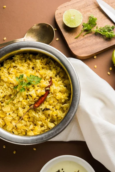 Moong dal khichdi, Hint Ulusal çanak veya gıda, seçici odak