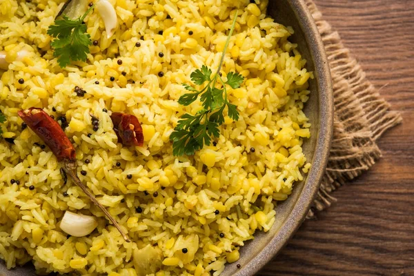 Moong dal khichdi