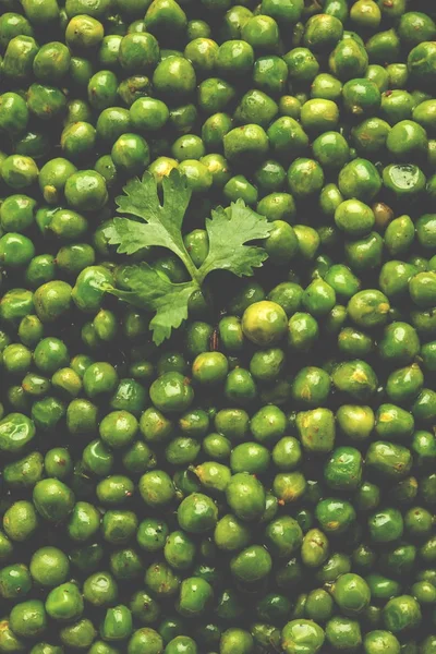 Vaina Guisantes Verdes Fritos Picantes Chatpata Matar Falli — Foto de Stock