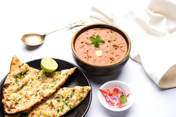 Dal Makhani Veya Dal Makhni Olduğunu Popüler Gıda Punjab Dan — Stok fotoğraf