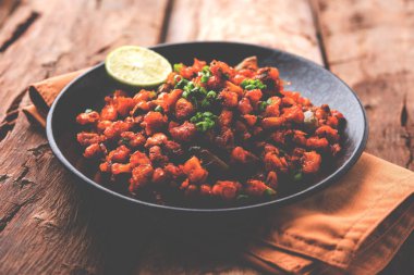 Gevrek Mısır Masala veya chatpata Mısır veya makka, popüler Hint snack