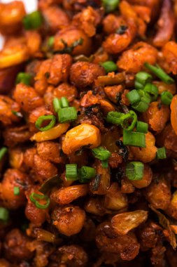 Gevrek Mısır Masala veya chatpata Mısır veya makka, popüler Hint snack