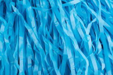 mavi plastik yakından desen şeritler
