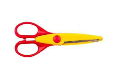 kapalı kırmızı makas