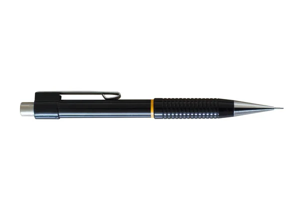 Απότομη μαύρο μηχανικό μολύβι που απομονώνονται σε λευκό — Φωτογραφία Αρχείου