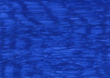 mavi işaret beyaz üzerine karalama yapar