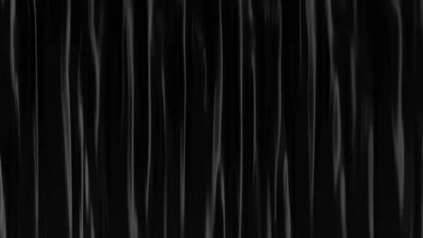 垂直ダークブラックの背景幕パターンの3Dイラスト — ストック写真