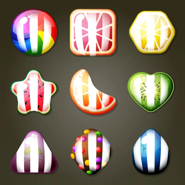 Meyve şekerleri kümesi