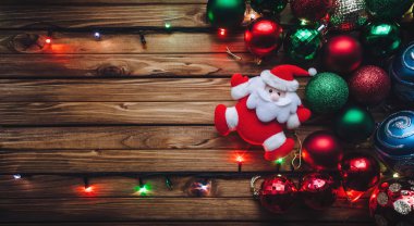 Yeni yıl 2018 kavramı. Kopya alanı.