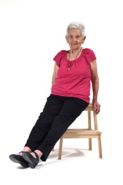 Bir seniro kadın portresi