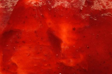 ayrıntı ile çilek cheesecake bir esnaf dondurma 