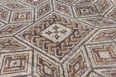 Geometrik Mozaik, Roma Conimbriga Antik şehir kalıntıları,