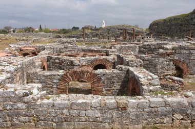  Roma kalıntıları Antik şehir, Conimbriga, Beiras bölgesi, Portekiz