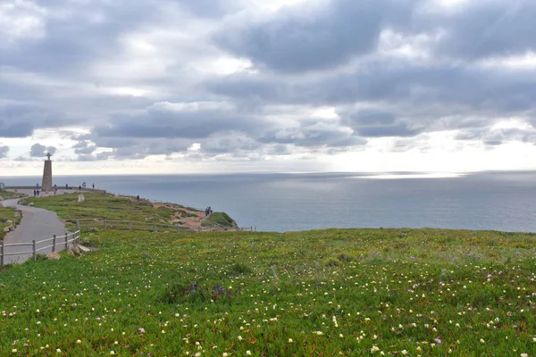 Krajobraz z Cabo da Roca, Portugalia — Zdjęcie stockowe