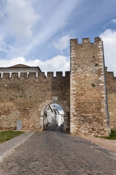 Стіни Estremoz регіону Алентежу, Португалія — стокове фото