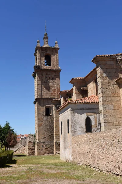 Kostel Lady Rocamador, Valencia de Alcantara, Caceres provincie, — Stock fotografie