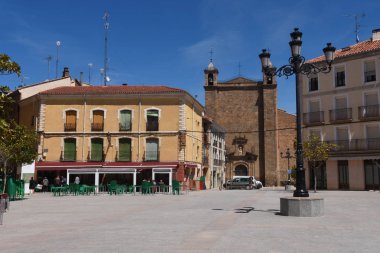 Main Square Agreda Soria Eyaleti, İspanya