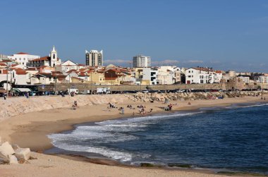 Köy ve plaj Buarcos, Figueira da Foz, Portekiz