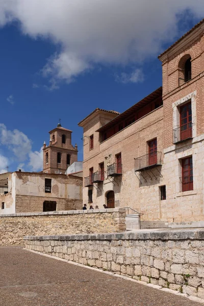 As Casas do Tratado em Tordesilhas, província de Valladolid, Espanha — Fotografia de Stock