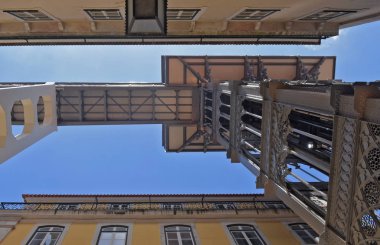 Santa justa asansörü, lisbon, Portekiz