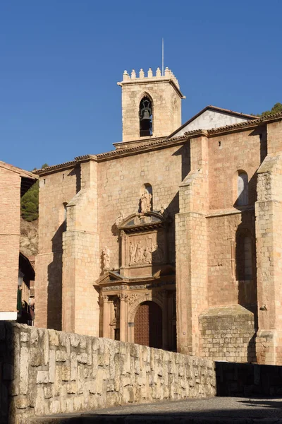 Santa Maria de los Sagrados Corporales church, Daroca; Zaragoza — Stock fotografie