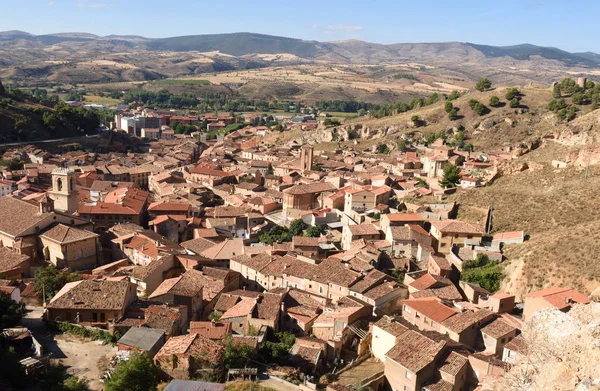 Zarag の都市壁から中世の村の概要 — ストック写真