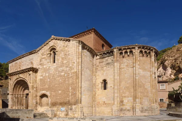 Romanesk kilise San Miguel veya San Valero, Daroca. Zaragoza — Stok fotoğraf