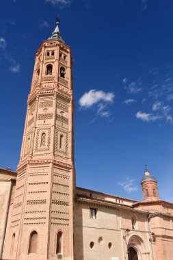  San Andres Kilisesi (Mağribi tarzı). Calatayud, Zaragoza, Aragon,