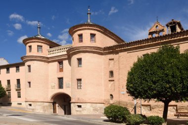Terrer door, Calatayud. Zaragoza province, Aragon, Spain clipart