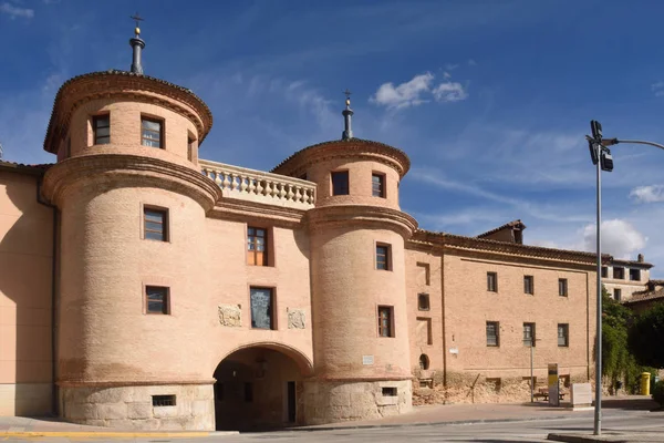 Ajtó Terrer, Calatayud. Zaragoza tartomány, Aragónia, Spanyolország — Stock Fotó