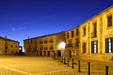 Main square of Medinaceli, Soria province, Catilla-Leon, Spain clipart