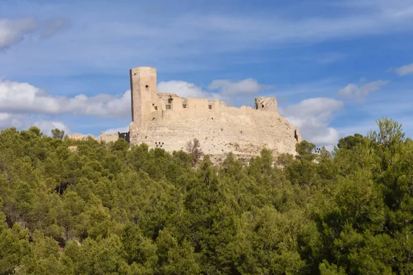 Hrad Ayab v Calatayud, provincie Zaragoza, Aragon, Španělsko — Stock fotografie