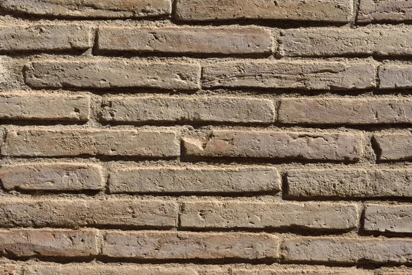 Thclose omhoog van een textuur van een oude baksteen — Stockfoto