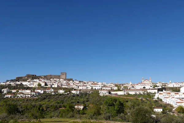 Falu a Castelo de Vide, Alentejo régió, Portugália — Stock Fotó