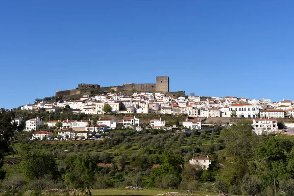 Falu a Castelo de Vide, Alentejo régió, Portugália — Stock Fotó