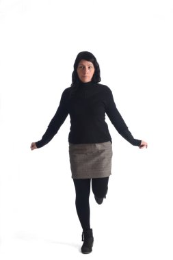 Topal bir pençe kadınla